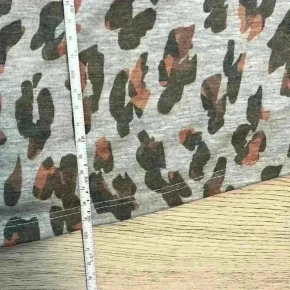 Apt. 9 Grey Sleeveless Cheetah Print Dress Size M - Picture 8 of 8